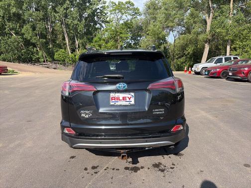 Black Sand Pearl 2018 Toyota RAV4 Hybrid Limited
