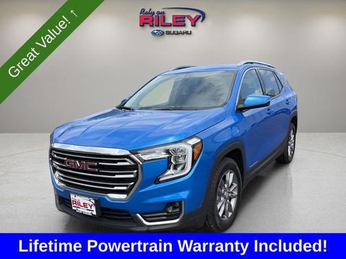 Riptide Metallic 2024 GMC Terrain SLT