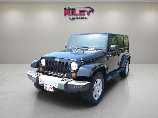 Black Clearcoat 2012 Jeep Wrangler Unlimited Sahara