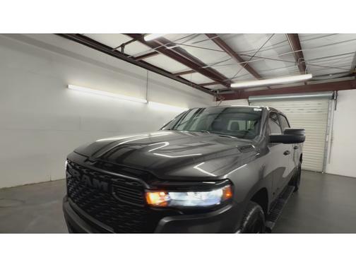 Granite Crystal Metallic Clearcoat 2025 RAM 1500 Tradesman Crew Cab 4x4 5'7  Box