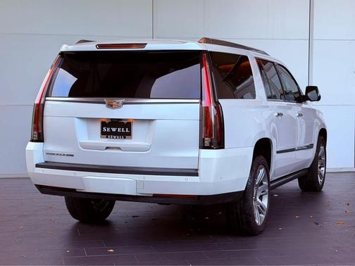 Crystal White Tricoat 2017 Cadillac Escalade ESV Premium Luxury