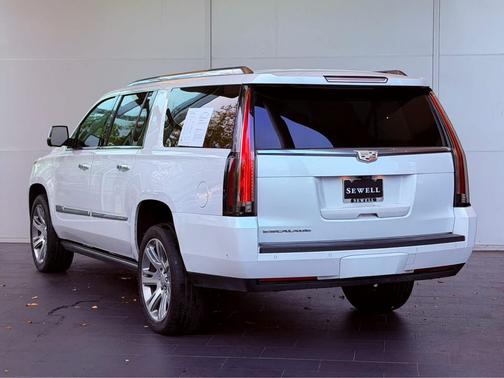 Crystal White Tricoat 2017 Cadillac Escalade ESV Premium Luxury