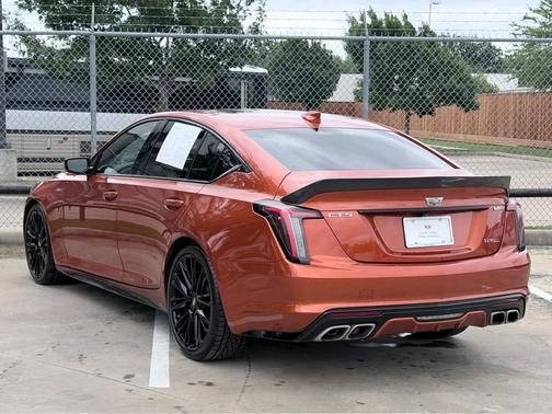 Blaze Orange Metallic 2023 Cadillac CT5-V V-Series