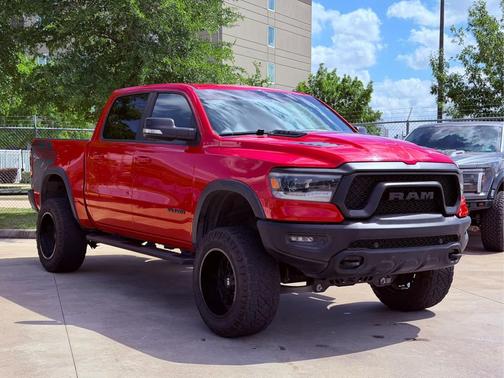 Flame Red Clearcoat 2022 RAM 1500 Rebel
