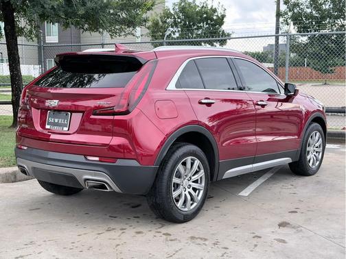 Radiant Red Tintcoat 2023 Cadillac XT4 Premium Luxury