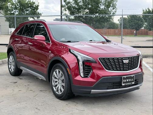 Radiant Red Tintcoat 2023 Cadillac XT4 Premium Luxury