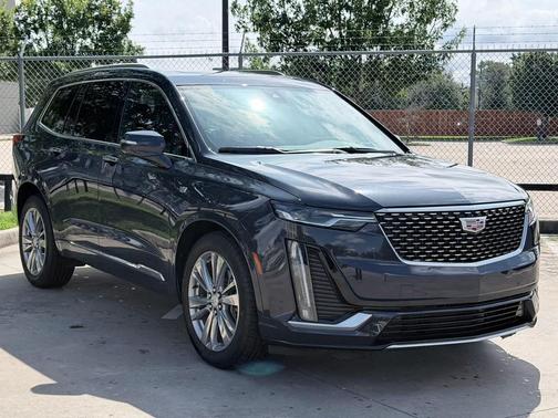 Midnight Sky Metallic 2024 Cadillac XT6 Premium Luxury FWD