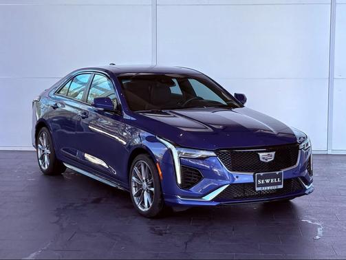 Wave Metallic 2025 Cadillac CT4 Sport RWD