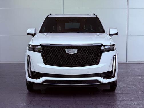 Crystal White Tricoat 2024 Cadillac Escalade ESV Sport Platinum