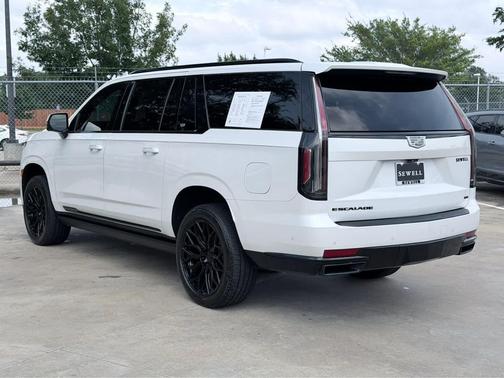 Crystal White Tricoat 2021 Cadillac Escalade ESV Sport Platinum