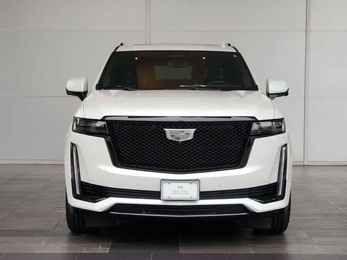 Crystal White Tricoat 2021 Cadillac Escalade ESV Sport Platinum