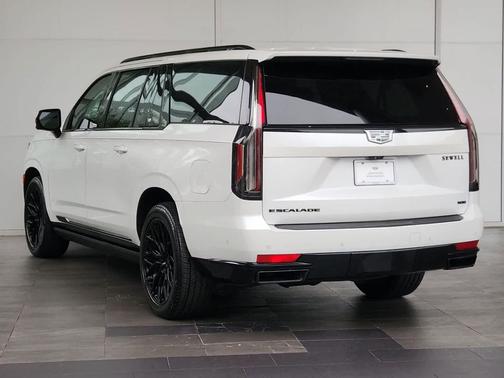 Crystal White Tricoat 2021 Cadillac Escalade ESV Sport Platinum