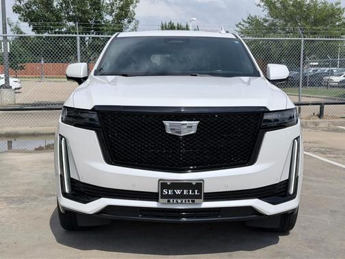 Crystal White Tricoat 2021 Cadillac Escalade ESV Sport Platinum