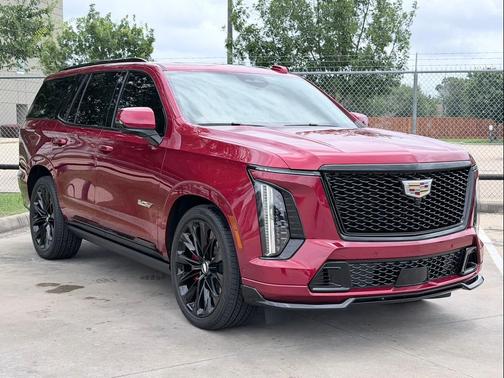 Radiant Red Tintcoat 2025 Cadillac Escalade V-Series