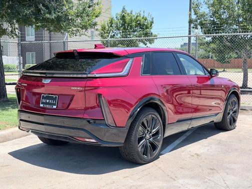 Radiant Red Tintcoat 2025 Cadillac LYRIQ Sport