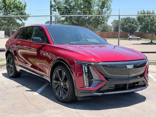 Radiant Red Tintcoat 2025 Cadillac LYRIQ Sport