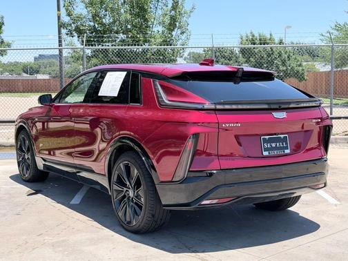 Radiant Red Tintcoat 2025 Cadillac LYRIQ Sport