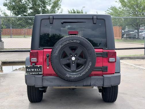 Firecracker Red Clear Coat 2015 Jeep Wrangler Unlimited Sport