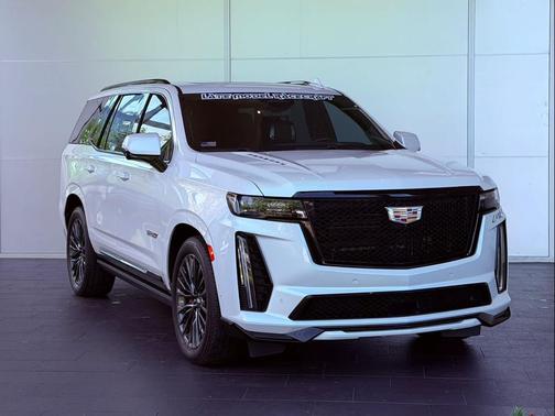 Crystal White Tricoat 2023 Cadillac Escalade V-Series