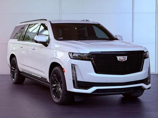 Crystal White Tricoat 2022 Cadillac Escalade ESV Sport