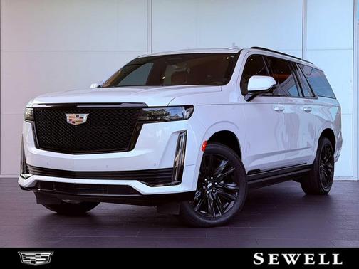 Crystal White Tricoat 2022 Cadillac Escalade ESV Sport