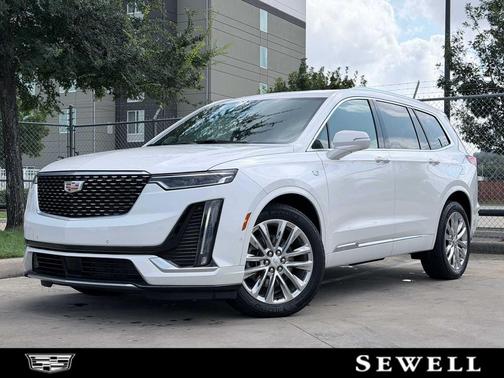 Crystal White Tricoat 2024 Cadillac XT6 Premium Luxury AWD