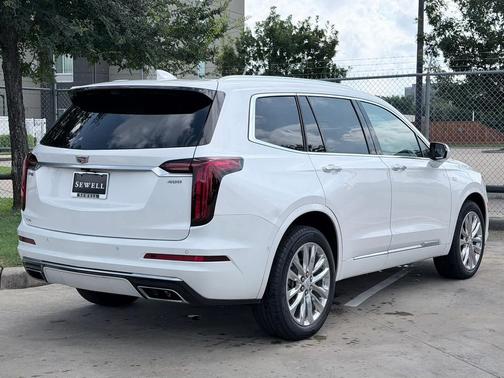 Crystal White Tricoat 2024 Cadillac XT6 Premium Luxury AWD