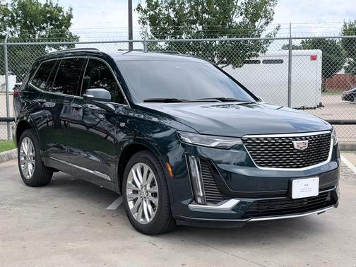 Emerald Lake Metallic 2025 Cadillac XT6 Premium Luxury AWD