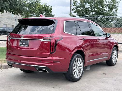 Radiant Red Tintcoat 2023 Cadillac XT6 Premium Luxury AWD