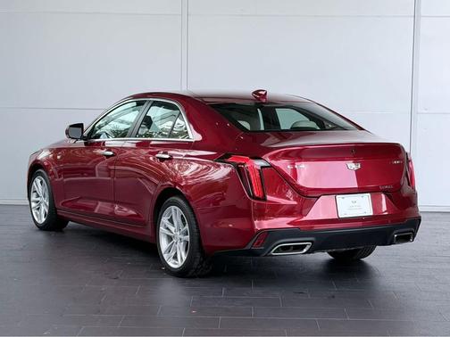 Radiant Red Tintcoat 2025 Cadillac CT4 Luxury RWD