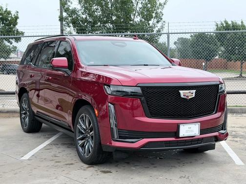 Radiant Red Tintcoat 2024 Cadillac Escalade Sport