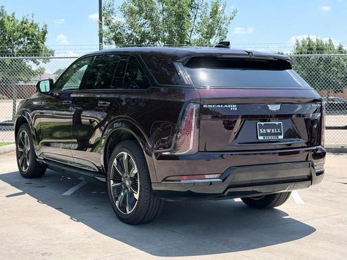 Black Cherry Tintcoat 2025 Cadillac Escalade IQ Sport 1
