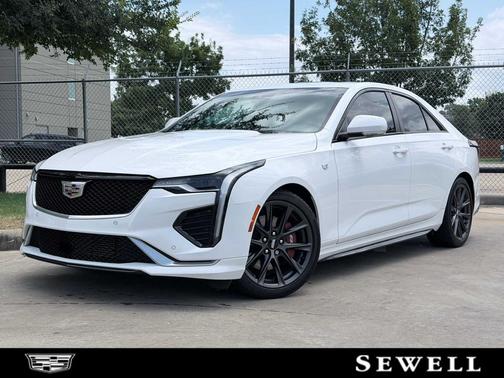 Summit White 2024 Cadillac CT4 Sport