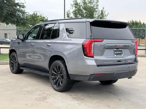 Satin Steel Metallic 2021 GMC Yukon 4WD AT4