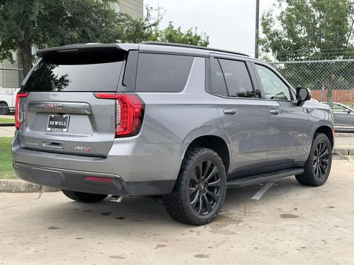 Satin Steel Metallic 2021 GMC Yukon 4WD AT4