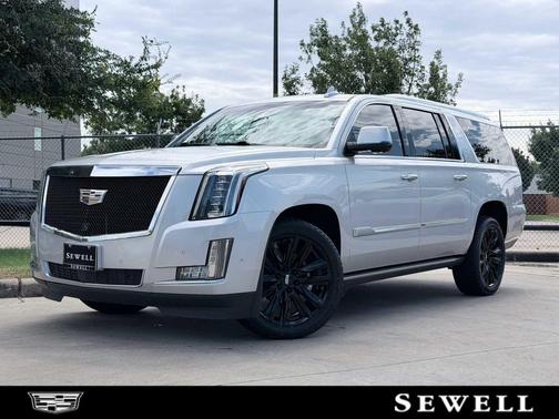 Radiant Silver Metallic 2019 Cadillac Escalade ESV Platinum