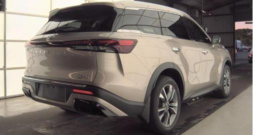 Warm Titanium 2023 INFINITI QX60 Luxe