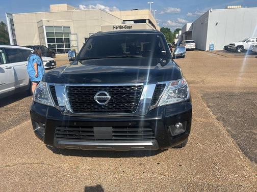 Super Black 2020 Nissan Armada Platinum 2WD