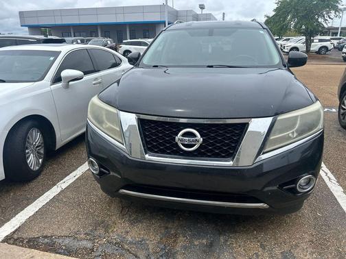 Magnetic Black 2015 Nissan Pathfinder SL