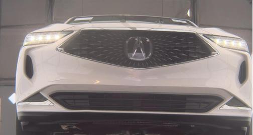 Platinum White Pearl 2023 Acura MDX Standard