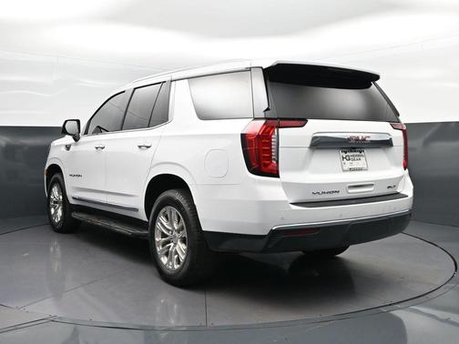 Summit White 2021 GMC Yukon SLT