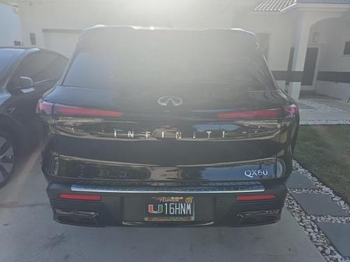 Mineral Black 2023 INFINITI QX60 Luxe
