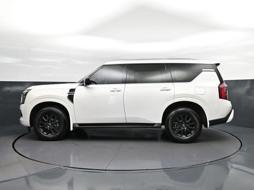 Aspen White Tricoat 2025 Nissan Armada SV 2WD