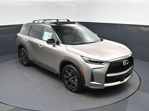 Warm Titanium/Black Obsidian 2027 INFINITI QX60 AUTOGRAPH