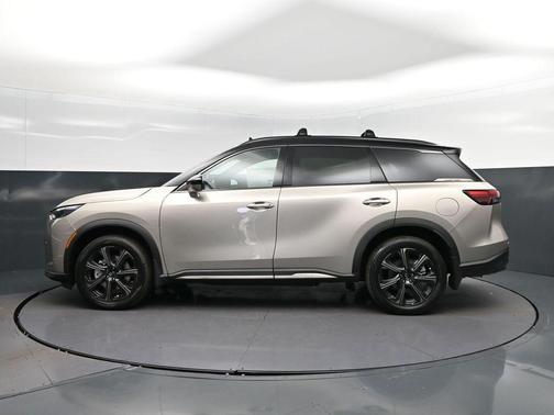 Warm Titanium/Black Obsidian 2027 INFINITI QX60 AUTOGRAPH