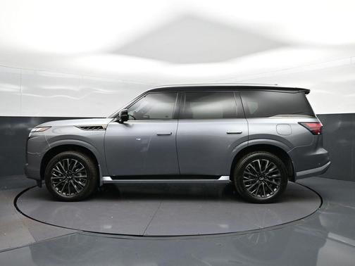 Dynamic Metal/Black Obsidian 2026 INFINITI QX80 AUTOGRAPH AWD