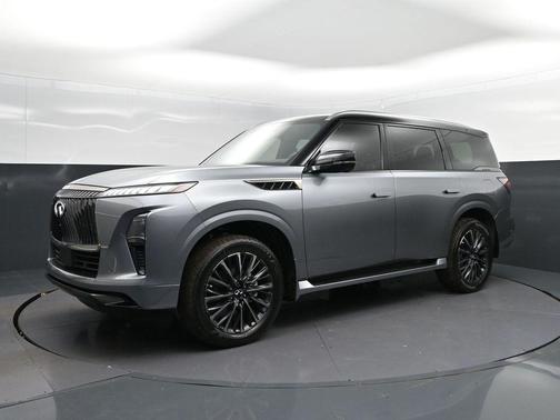 Dynamic Metal/Black Obsidian 2026 INFINITI QX80 AUTOGRAPH AWD