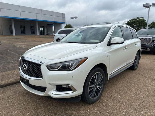 Majestic White 2020 INFINITI QX60 Luxe