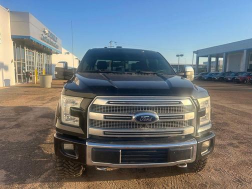 Shadow Black 2016 Ford F-150 Platinum