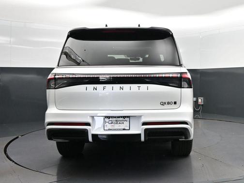 Radiant White/Black Obsidian 2026 INFINITI QX80 AUTOGRAPH AWD